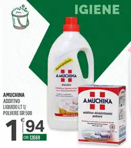 Tutto Risparmio Cash&Carry Amuchina additivo liquido/ polvere offerta