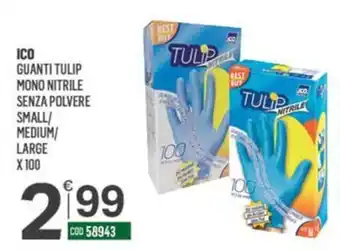 Tutto Risparmio Cash&Carry Guanti tulip mono nitrile offerta
