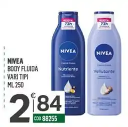 Tutto Risparmio Cash&Carry Nivea body fluida offerta