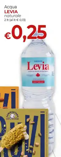 Supermercati Nonna Isa Acqua Levia naturale offerta