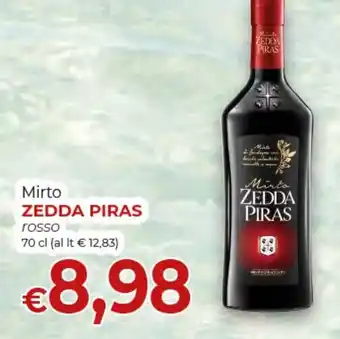 Supermercati Nonna Isa Mirto Zedda Piras rosso offerta