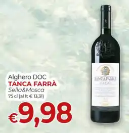 Supermercati Nonna Isa Alghero DOC Tanca Farrà offerta