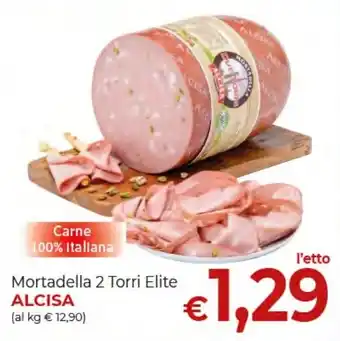 Supermercati Nonna Isa Mortadella 2 Torri Elite ALCISA offerta