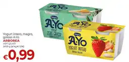 Supermercati Nonna Isa Yogurt intero magro goloso A.Yo ARBOREA offerta