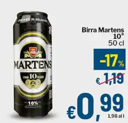 Qui Discount Birra Martens offerta