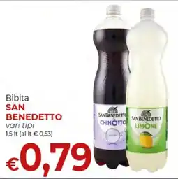 Supermercati Nonna Isa Bibita San Benedetto offerta
