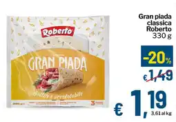 Qui Discount Gran piada classica Roberto offerta