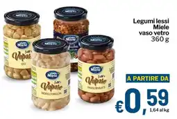 Qui Discount Legumi lessi Miele offerta