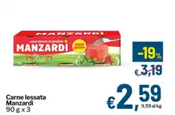 Qui Discount Carne lessata Manzardi offerta