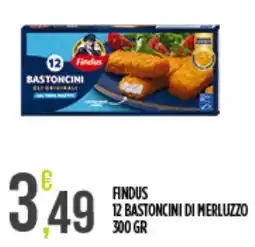 Supermercato Pollio Findus bastoncini di merluzzo offerta
