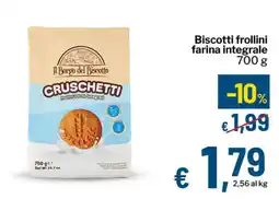 Qui Discount Il Borgo del Biscotto Cruschetti offerta