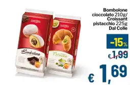 Qui Discount Bombolone cioccolato Dal Colle offerta