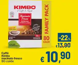 Qui Discount Caffè Kimbo macinato fresco offerta