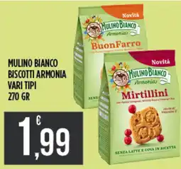 Supermercato Pollio Mulino Bianco biscotti Armonia vari tipi offerta
