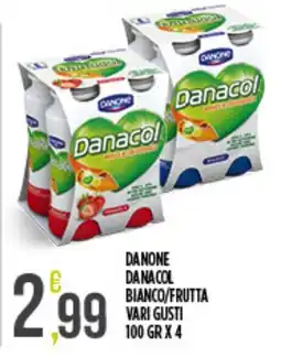 Supermercato Pollio Danacol bianco/frutta offerta