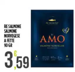 Supermercato Pollio Re Salmone Salmone Norvegese offerta
