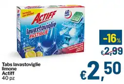 Qui Discount Tabs lavastoviglie limone Actiff offerta