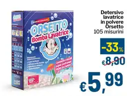 Qui Discount Orsetto bomba lavatrice offerta