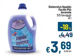 Qui Discount Facile Più lavanda offerta