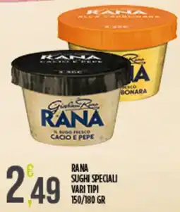 Supermercato Pollio Rana sughi speciali offerta
