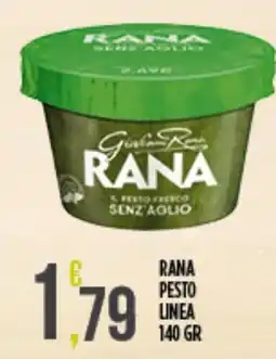 Supermercato Pollio Rana pesto linea offerta