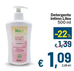 Qui Discount Detergente intimo Lilea offerta