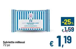 Qui Discount Salviette milleusi Cotonet offerta