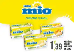 Supermercato Pollio Nestlé mio yogurt vari gusti offerta