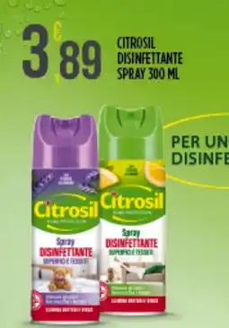 Supermercato Pollio Citrosil disinfettante spray offerta