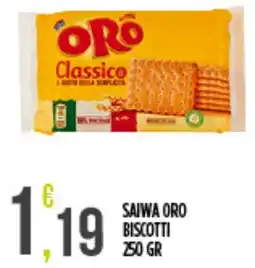 Supermercato Pollio Saiwa Oro Biscotti offerta