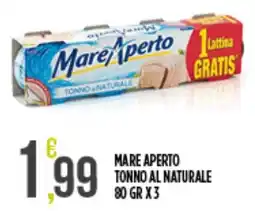 Supermercato Pollio Mare Aperto tonno al naturale offerta