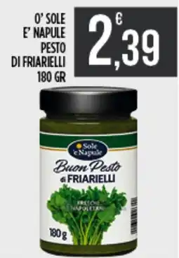Supermercato Pollio O' Sole e Napule Buon Pesto di Friarielli offerta