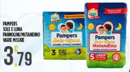 Supermercato Pollio Pampers Sole e Luna Mutandino offerta