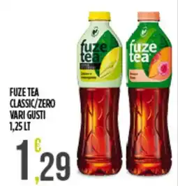 Supermercato Pollio Fuze tea classic/zero offerta