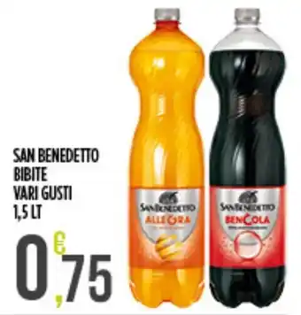 Supermercato Pollio San Benedetto bibite vari gusti offerta