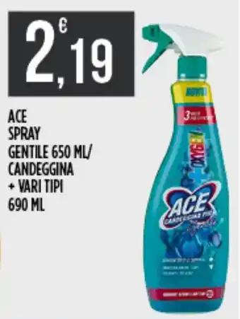 Supermercato Pollio Ace spray gentile offerta