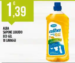 Supermercato Pollio Alba sapone liquido eco gel offerta