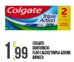 Supermercato Pollio Colgate dentifricio fluo calcio/tripla azione offerta