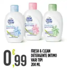Supermercato Pollio Fresh & Clean Detergente Intimo offerta