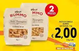 Spazio Conad Pasta di semola Rummo offerta