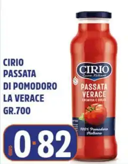 Big Food Passata verace Cirio offerta