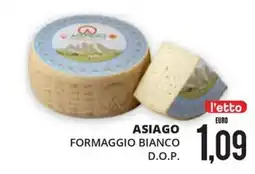 Mazzeo Supermercati Asiago formaggio bianco D.O.P. offerta