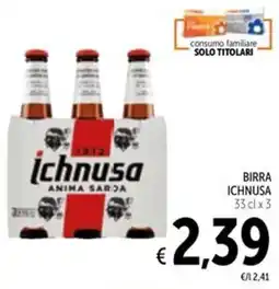 Spazio Conad Birra Ichnusa offerta