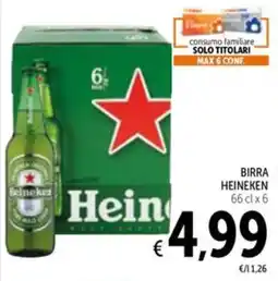 Spazio Conad Birra Heineken offerta