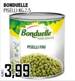 Big Food Bonduelle piselli fini offerta