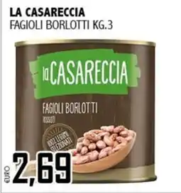 Big Food la Casareccia Fagioli Borlotti offerta