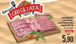 Mazzeo Supermercati Speciale Grigliata offerta