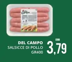 Mazzeo Supermercati Del Campo Salsicce di pollo offerta