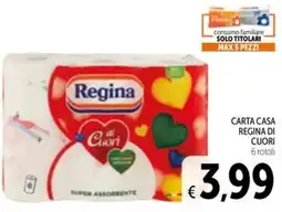 Spazio Conad Carta casa Regina di cuori offerta