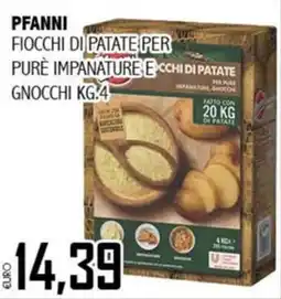 Big Food Pfanni fiocchi di patate per purè impanature e gnocchi offerta